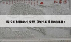数控石材雕刻机视频（数控石头雕刻机器）