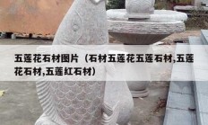 五莲花石材图片（石材五莲花五莲石材,五莲花石材,五莲红石材）
