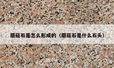 蘑菇石是怎么形成的（蘑菇石是什么石头）