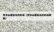 梵净山蘑菇石的形成（梵净山蘑菇石的形成原因）