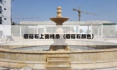 蘑菇石上面线条（蘑菇石颜色）