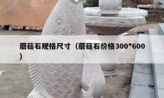 蘑菇石规格尺寸（蘑菇石价格300*600）