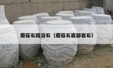 蘑菇石路沿石（蘑菇石底部岩石）