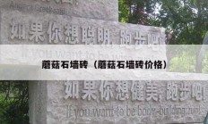 蘑菇石墙砖（蘑菇石墙砖价格）