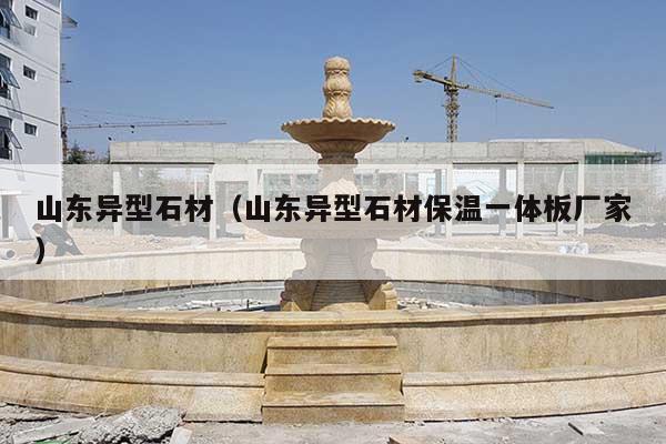 山东异型石材(山东异型石材保温一体板厂家)