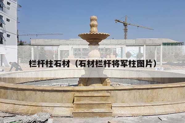 栏杆柱石材(石材栏杆将军柱图片)