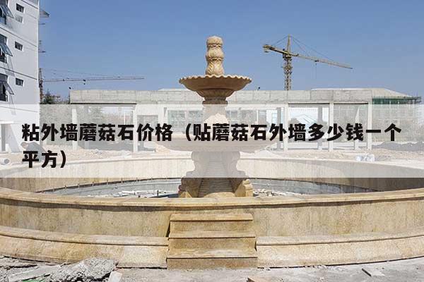 粘外墙蘑菇石价格(贴蘑菇石外墙多少钱一个平方)
