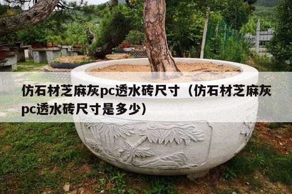 仿石材芝麻灰pc透水砖尺寸(仿石材芝麻灰pc透水砖尺寸是多少)