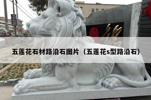 五莲花石材路沿石图片(五莲花s型路沿石)