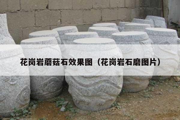 花岗岩蘑菇石效果图(花岗岩石磨图片)