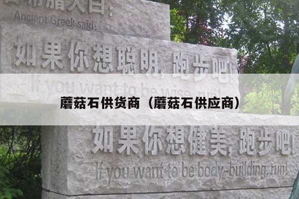 蘑菇石供货商(蘑菇石供应商)