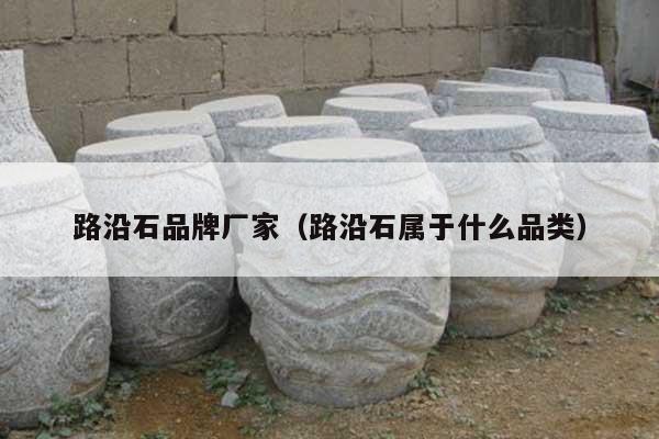 路沿石品牌厂家(路沿石属于什么品类)