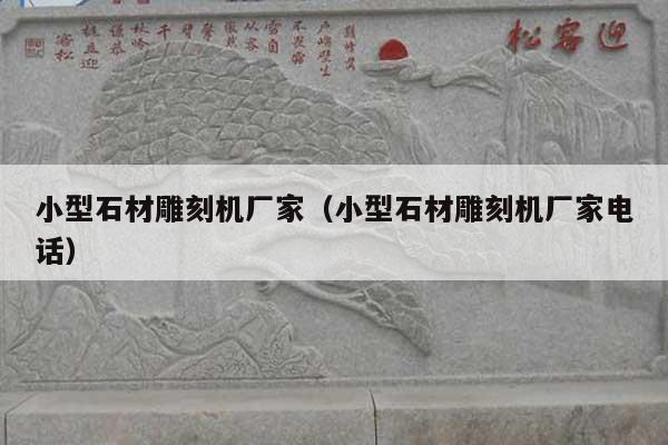 小型石材雕刻机厂家(小型石材雕刻机厂家电话)