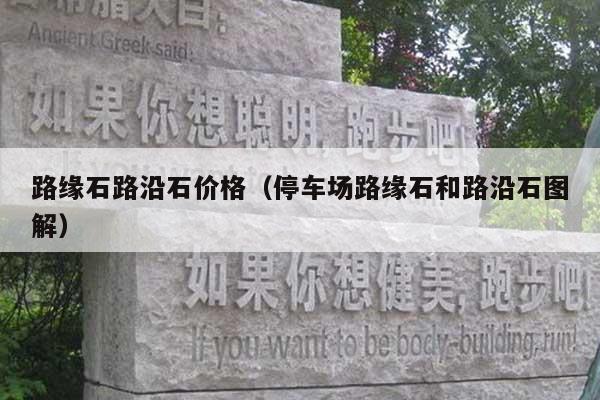 路缘石路沿石价格(停车场路缘石和路沿石图解)