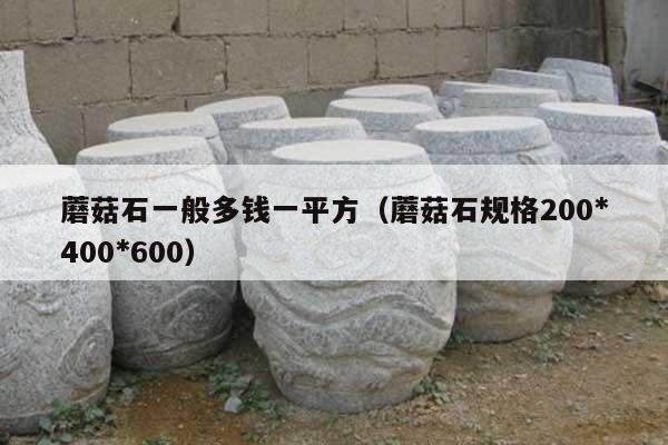 蘑菇石一般多钱一平方(蘑菇石规格200*400*600)