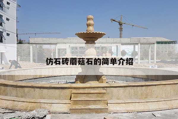 仿石砖蘑菇石的简单介绍